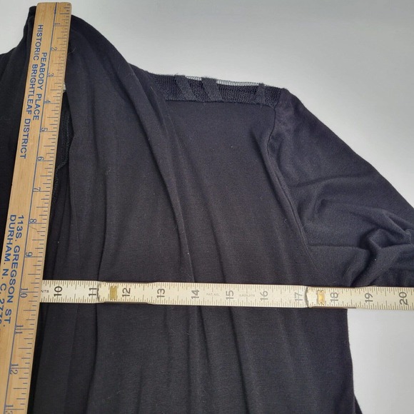 Ariat Women's S Small Oversized Long Sleeve Cardigan Black Sweater - Picture 6 of 7